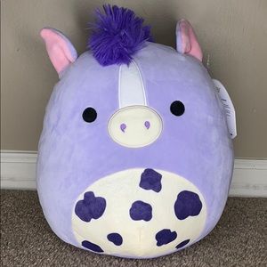 Squishmallow 11” Purple Horse Plush Meadow
